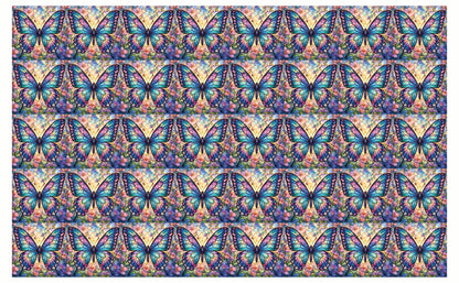 DecoCraft - Studio 1375 - Elevated Scenic Tiles Series - Jewelwing Butterfly