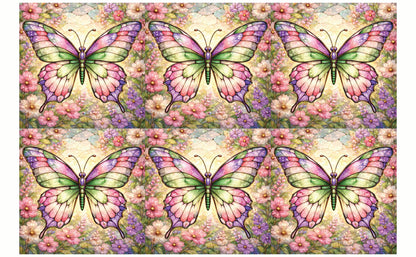 DecoCraft - Studio 1375 - Elevated Scenic Tiles Series - Petalsoft Butterfly