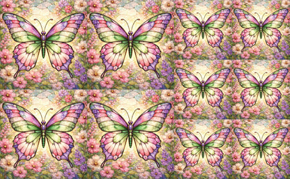 DecoCraft - Studio 1375 - Elevated Scenic Tiles Series - Petalsoft Butterfly