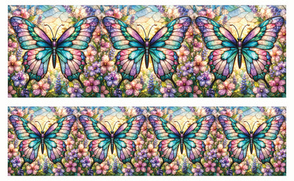 DecoCraft - Studio 1375 - Elevated Scenic Tiles Series - Luminous Butterfly