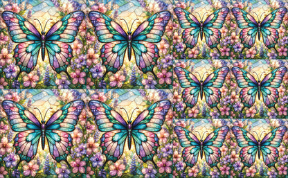 DecoCraft - Studio 1375 - Elevated Scenic Tiles Series - Luminous Butterfly