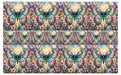 DecoCraft - Studio 1375 - Elevated Scenic Tiles Series - Luminous Butterfly