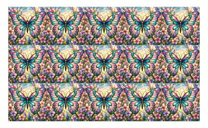 DecoCraft - Studio 1375 - Elevated Scenic Tiles Series - Luminous Butterfly