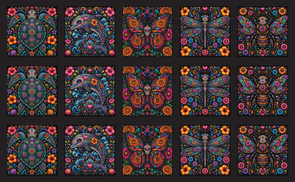 DecoCraft - Studio 1375 - Scenic Tiles Series - Radiant Vida - Sugar Skull Assortment Vol 3