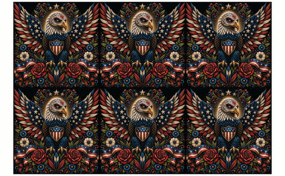 DecoCraft - Studio 1375 - Scenic Tiles Series - Radiant Vida Eagle