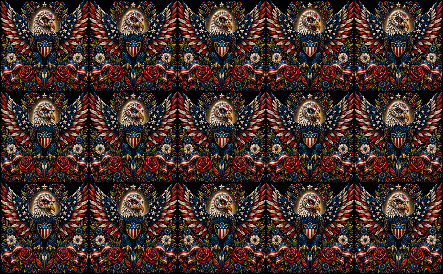 DecoCraft - Studio 1375 - Scenic Tiles Series - Radiant Vida Eagle
