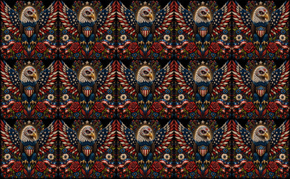 DecoCraft - Studio 1375 - Scenic Tiles Series - Radiant Vida Eagle