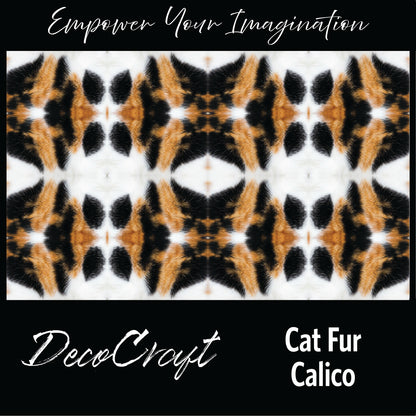 DecoCraft - Textures (Flat) Cat Fur - Calico