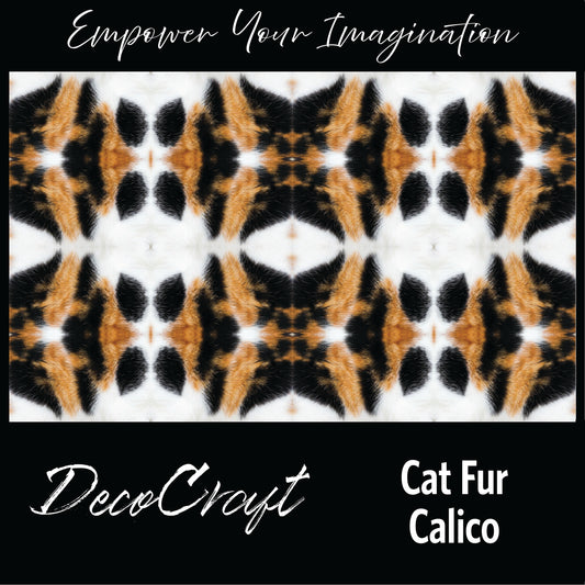 DecoCraft - Textures (Flat) Cat Fur - Calico