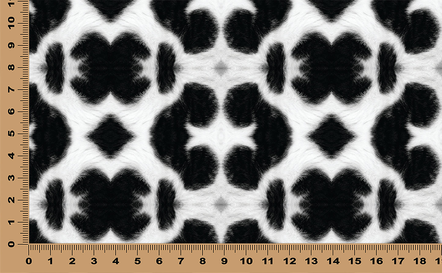 DecoCraft - Textures (Flat) Cat Fur - Harlequin