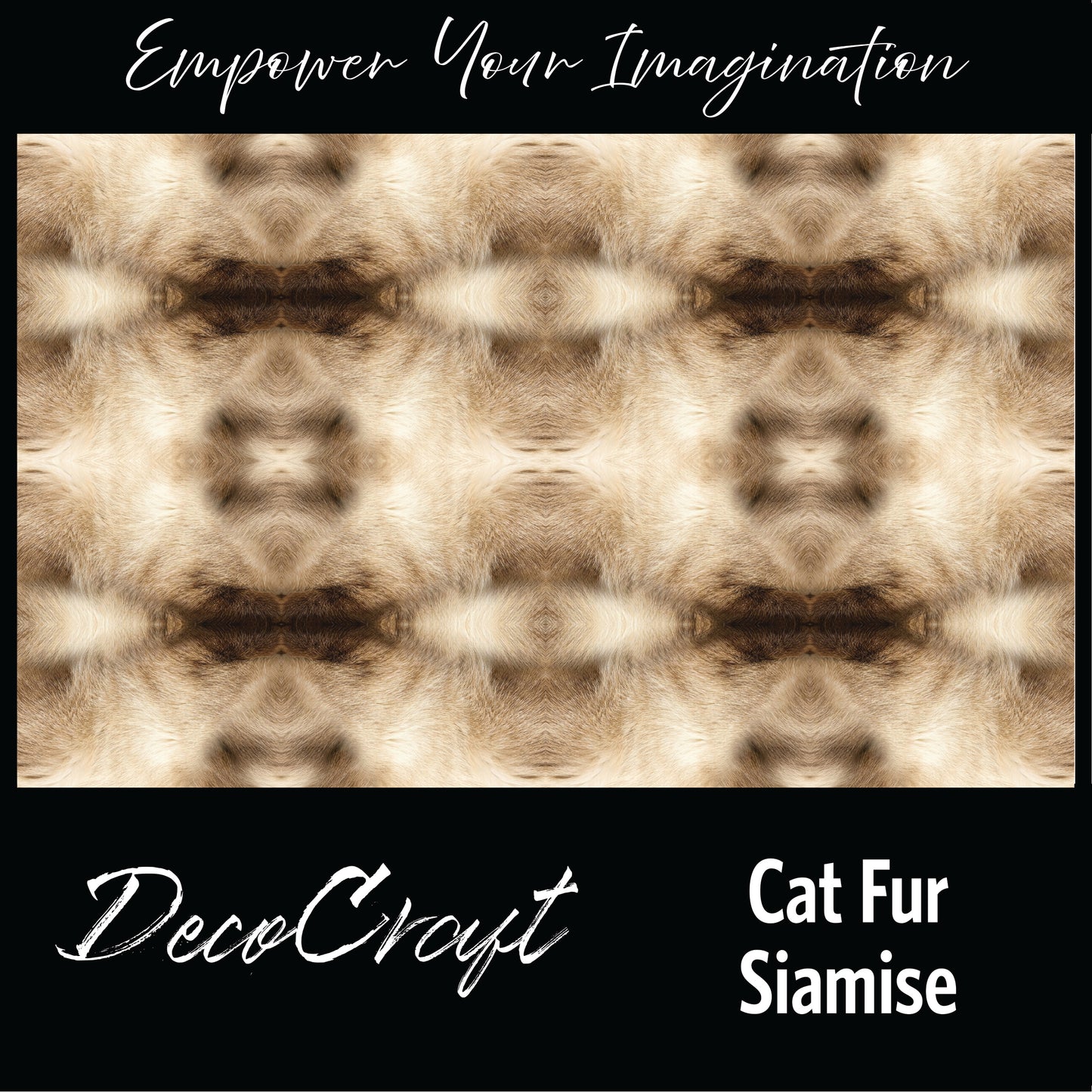 DecoCraft - Textures (Flat) Cat Fur - Siamese