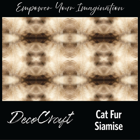 DecoCraft - Textures (Flat) Cat Fur - Siamese