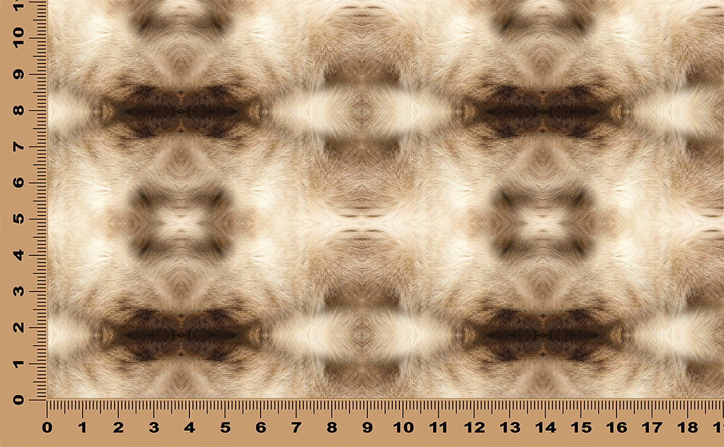 DecoCraft - Textures (Flat) Cat Fur - Siamese