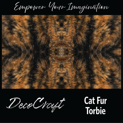 DecoCraft - Textures (Flat) Cat Fur - Torbie