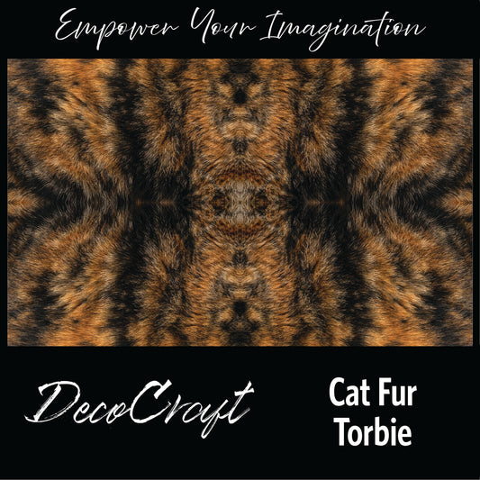 DecoCraft - Textures (Flat) Cat Fur - Torbie