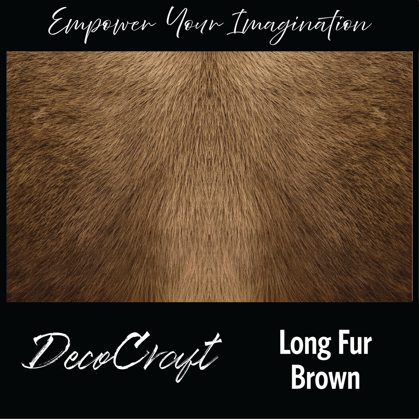 DecoCraft - Textures (Flat) Long Fur - Brown