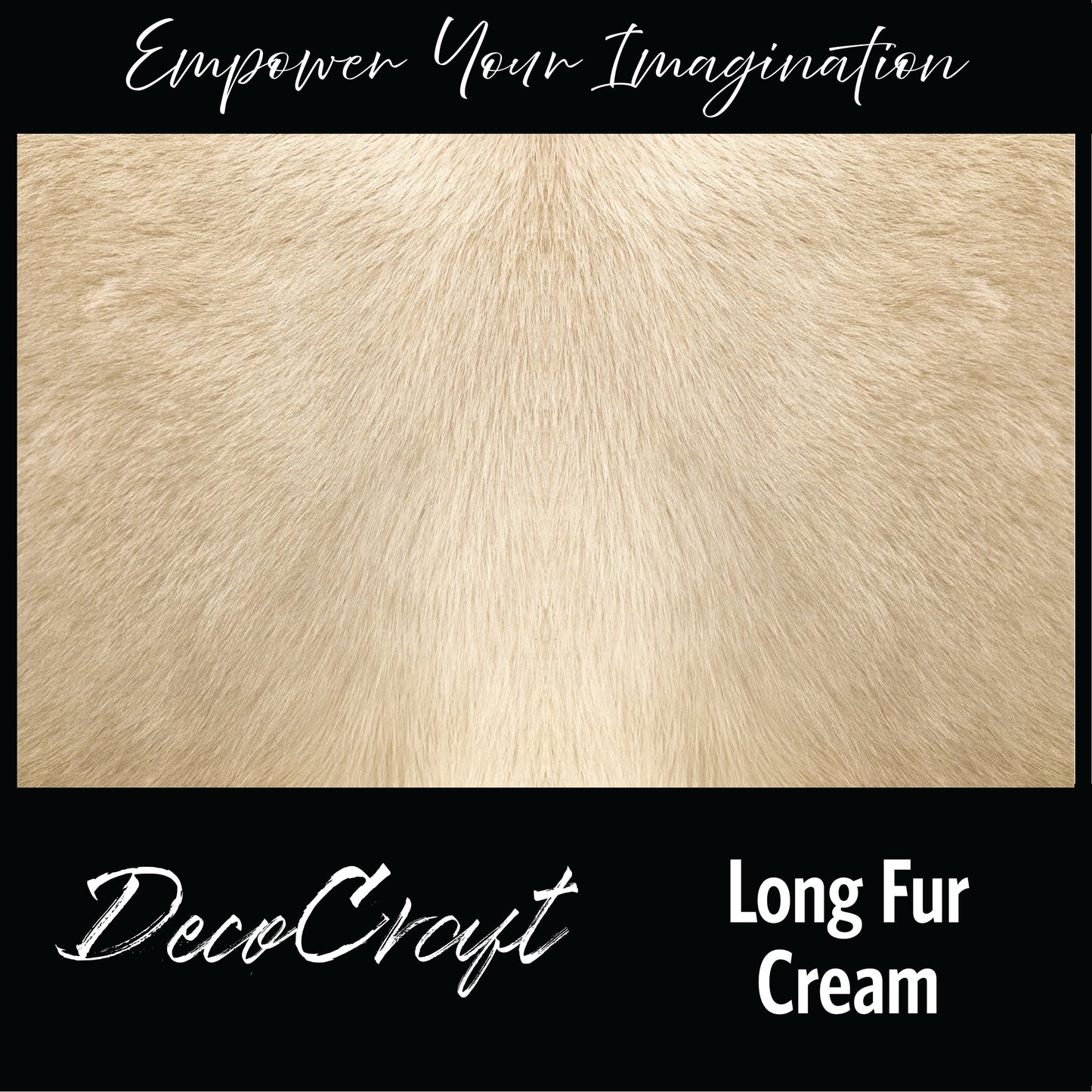 DecoCraft - Textures (Flat) Long Fur - Cream