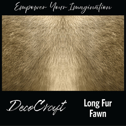 DecoCraft - Textures (Flat) Long Fur - Fawn