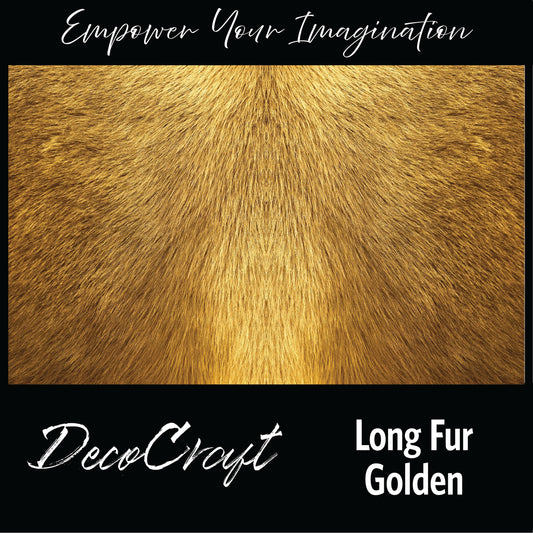 DecoCraft - Textures (Flat) Long Fur - Golden