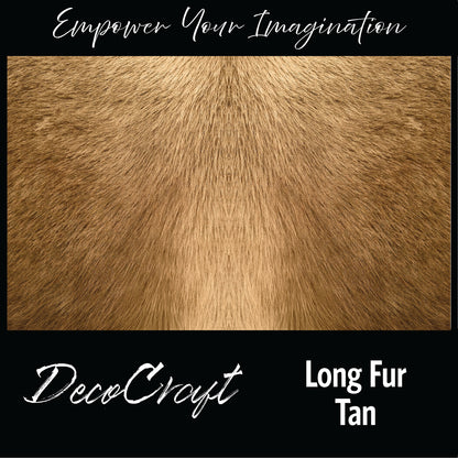 DecoCraft - Textures (Flat) Long Fur - Tan