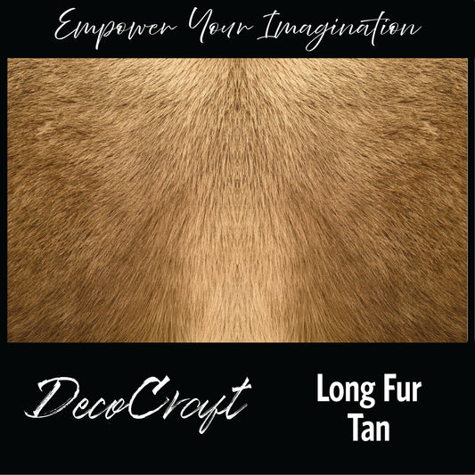 DecoCraft - Textures (Flat) Long Fur - Tan