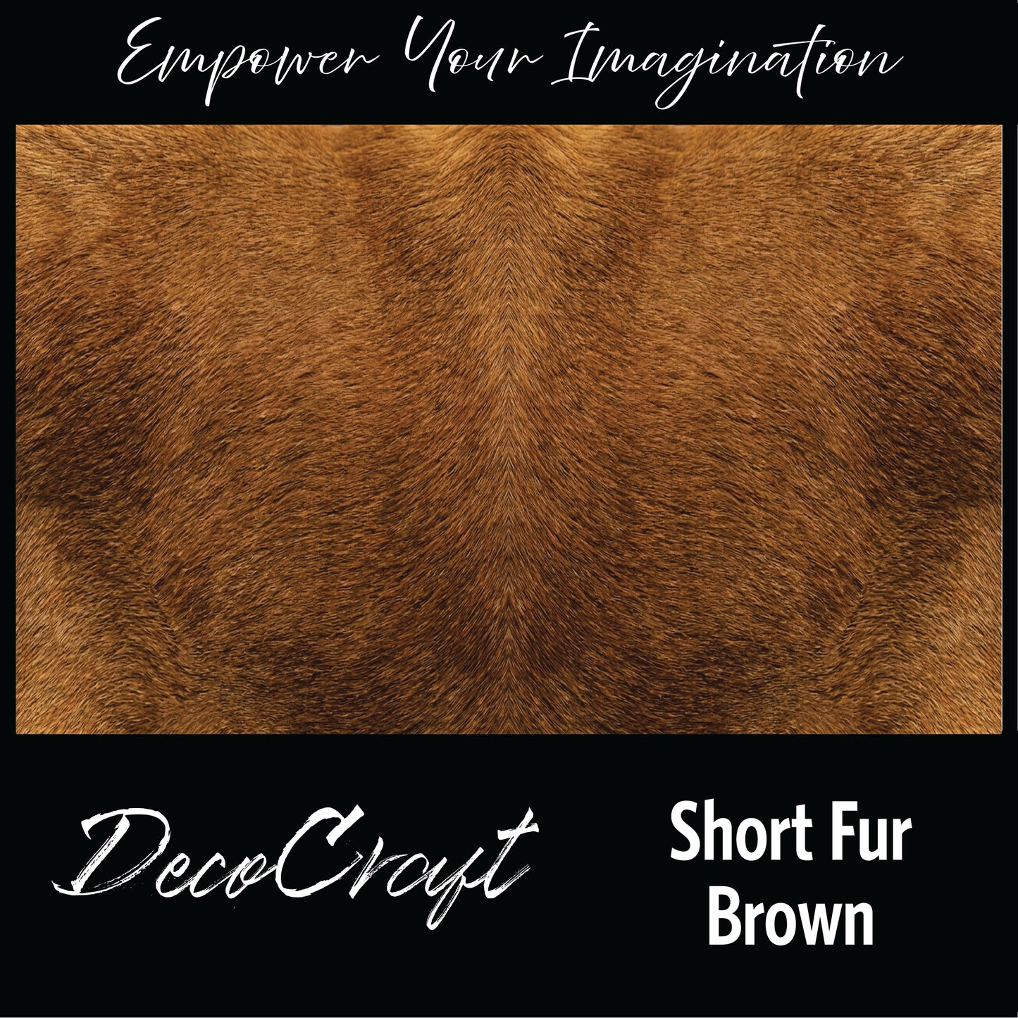 DecoCraft - Textures (Flat) Short Fur - Brown