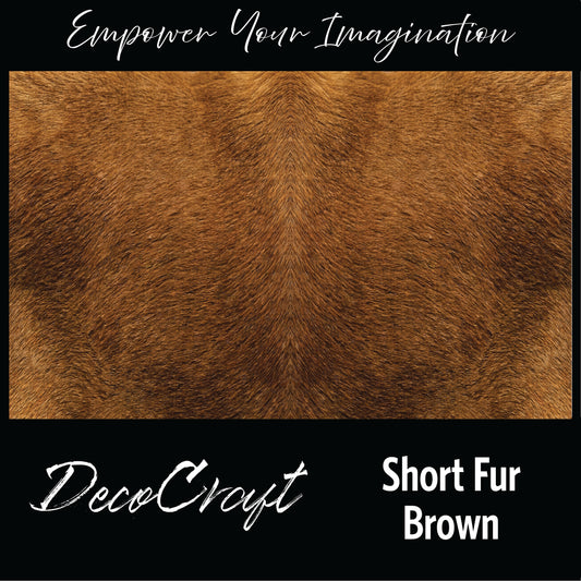 DecoCraft - Textures (Flat) Short Fur - Brown
