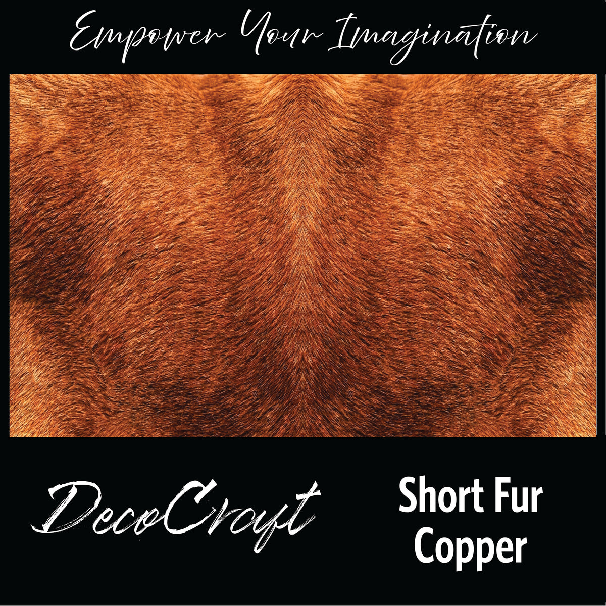 Copper Fur Rug Texture DecoCraft - Textures (Flat) Short Fur - Copper – H & H Creations