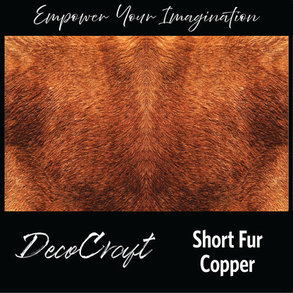 DecoCraft - Textures (Flat) Short Fur - Copper