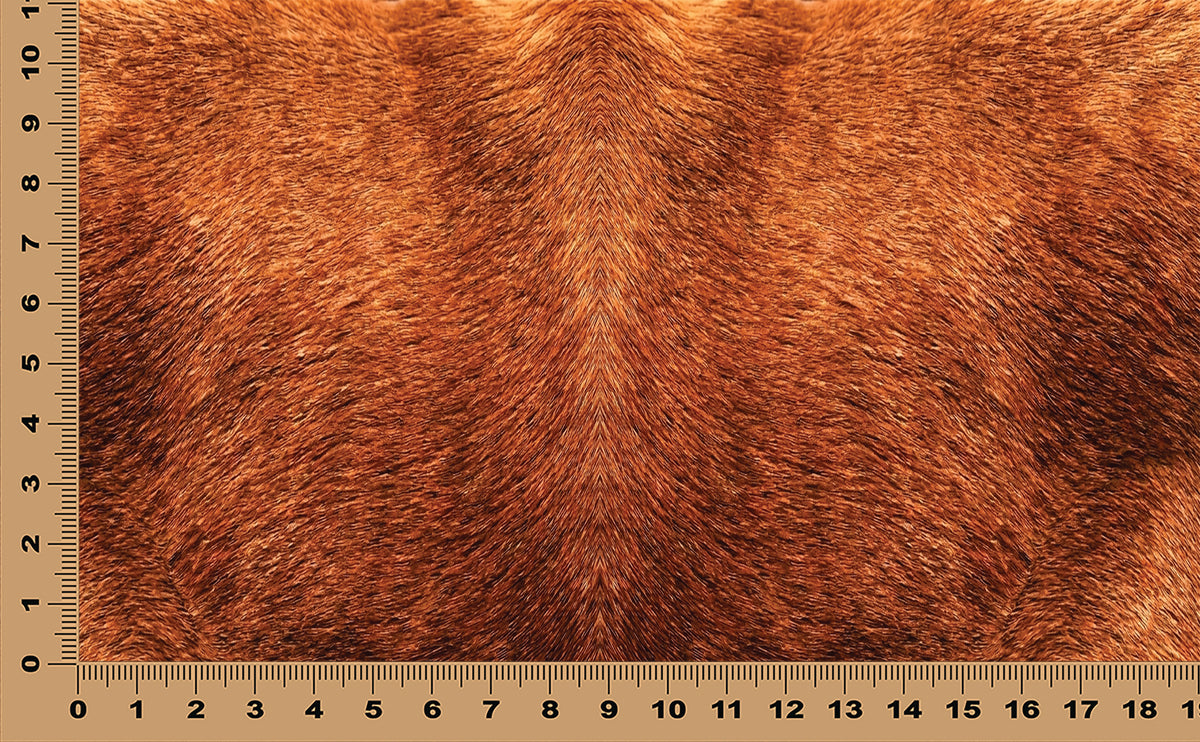 Copper Fur Rug Texture DecoCraft - Textures (Flat) Short Fur - Copper – H & H Creations