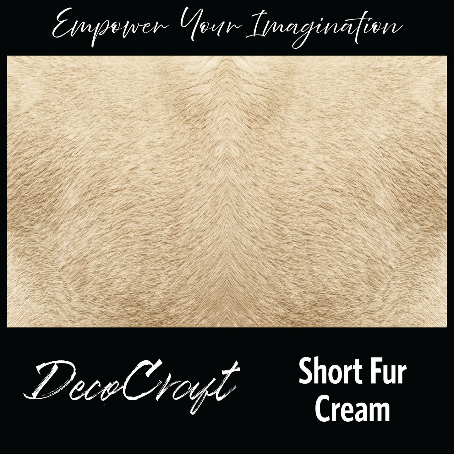 DecoCraft - Textures (Flat) Short Fur - Cream