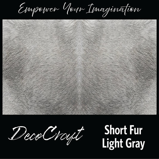 DecoCraft - Textures (Flat) Short Fur - Light Gray