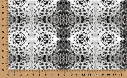 DecoCraft - Textures (Flat) Speckled Fur - Black & White
