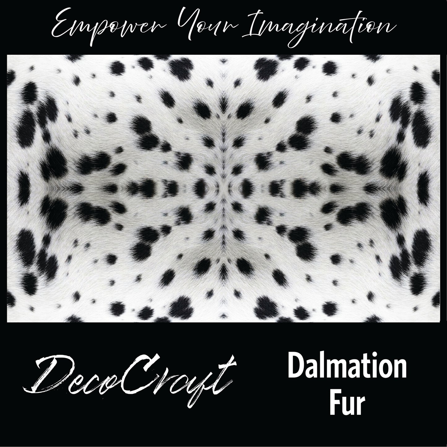 DecoCraft - Textures (Flat) Speckled Fur - Dalmatian