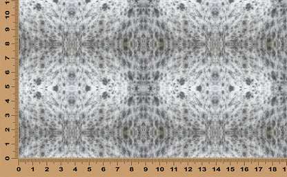 DecoCraft - Textures (Flat) Speckled Fur - Gray on White