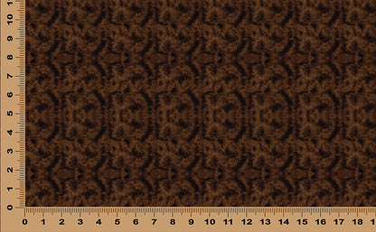 DecoCraft - Textures (Flat) Wavy Fur - Dark Brown