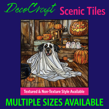 DecoCraft - Scenic Elevated Texture Tiles - Dogs - Phantom Pooch