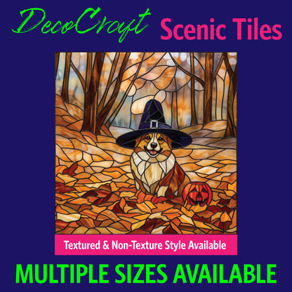 DecoCraft - Scenic Elevated Texture Tiles - Dogs - Pilgram Pup