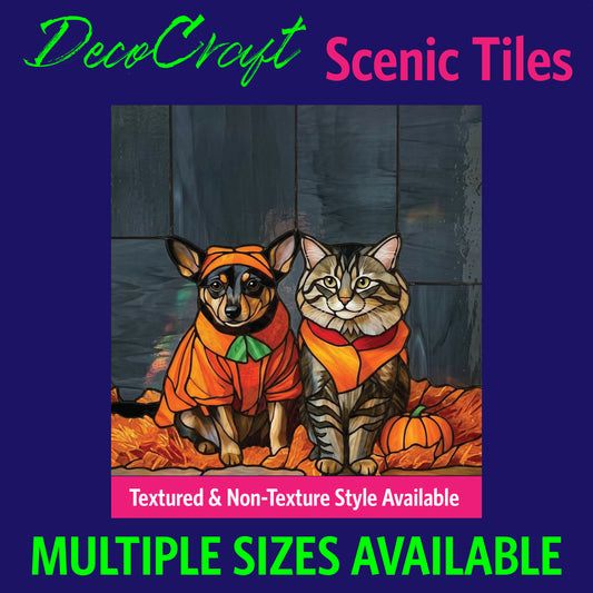 DecoCraft - Scenic Elevated Texture Tiles - Pets - Treat Buddies
