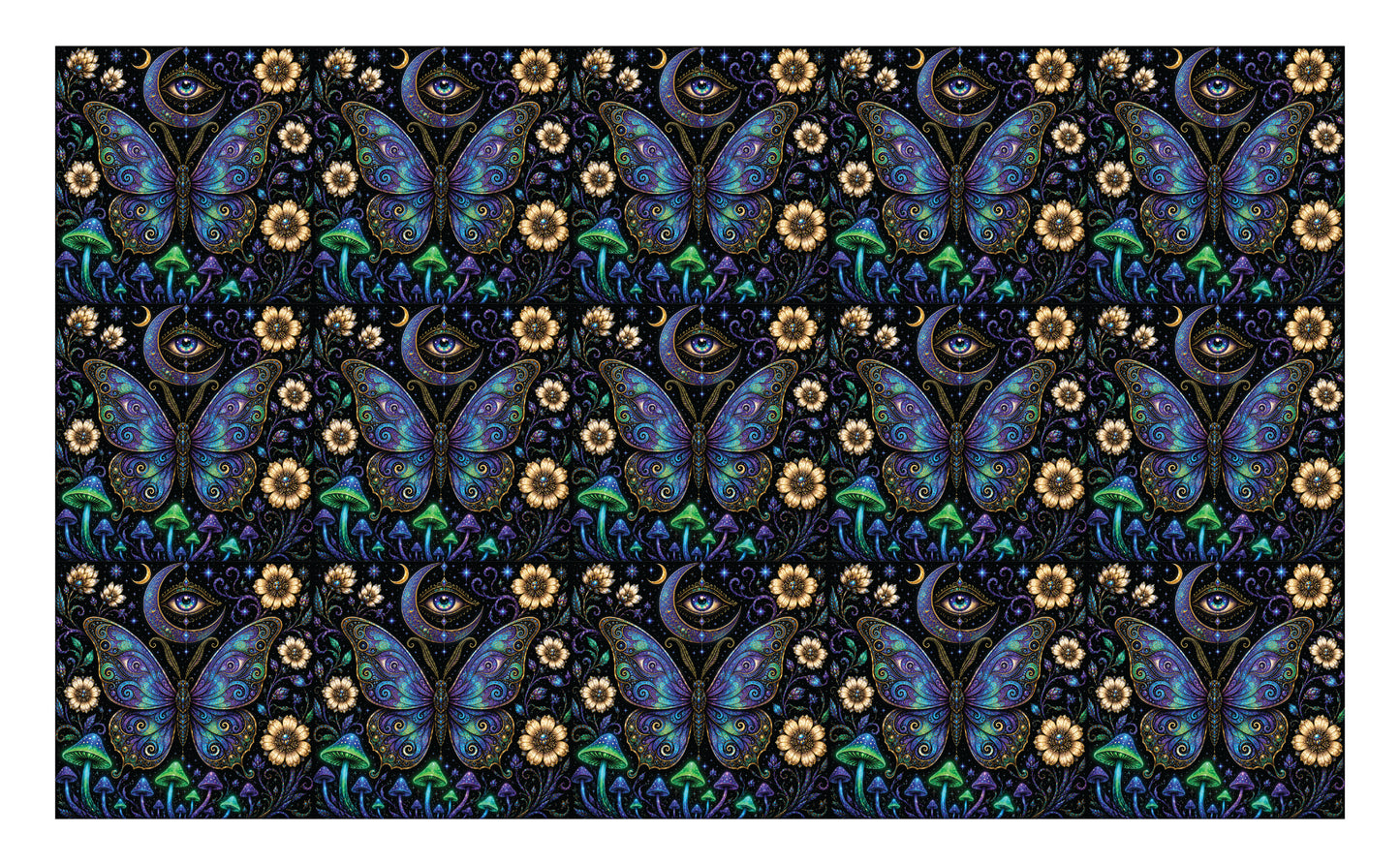 DecoCraft - Studio 1375 - Scenic Tiles Series - Celestial Wings - Moonlit Oracle