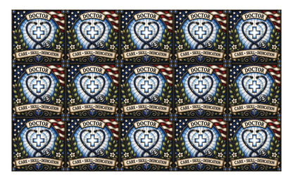 DecoCraft - Studio 1375 - Scenic Tiles Series - Everyday Heroes - Doctor