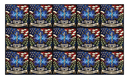 DecoCraft - Studio 1375 - Scenic Tiles Series - Everyday Heroes - EMT
