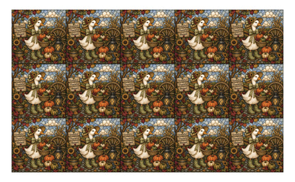 DecoCraft - Studio 1375 - Scenic Tiles Series - Gooseberry Hallow - Fall