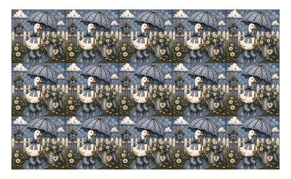 DecoCraft - Studio 1375 - Scenic Tiles Series - Gooseberry Hallow - Rainyday