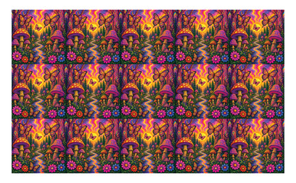 DecoCraft - Studio 1375 - Scenic Tiles Series - Groovy Glow - Rainbow River