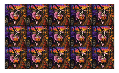 DecoCraft - Studio 1375 - Scenic Tiles Series - Boston Terrier Adventures - Ballerina Boo