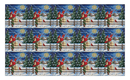 DecoCraft - Studio 1375 - Scenic Tiles Series - Cardinal Hallow Christmas - Letters to Santa