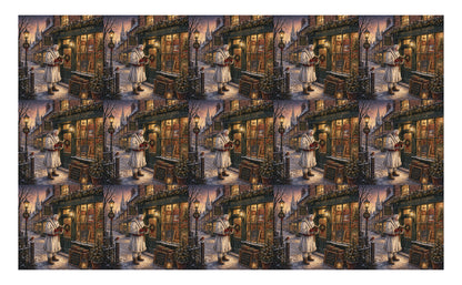 DecoCraft - Studio 1375 - Scenic Tiles Series - Father Christmas - Santa's Stories