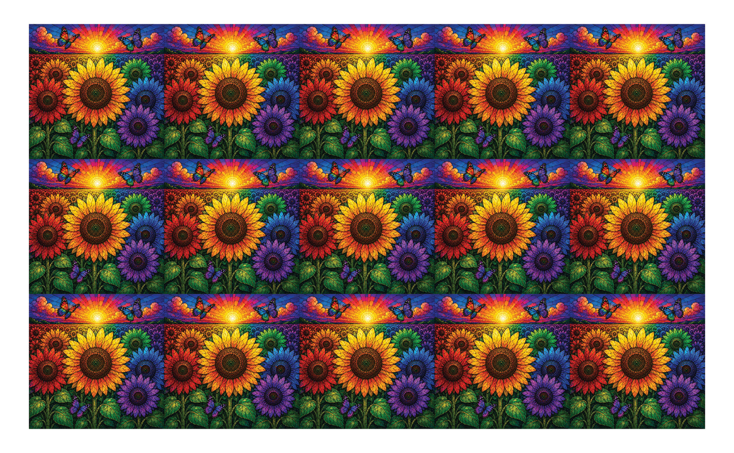 DecoCraft - Studio 1375 - Scenic Elevated Texture Tiles - In Living Color - Fields of Color