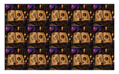 DecoCraft - Studio 1375 - Scenic Tiles Series - Midnight Grimoire - Open Book